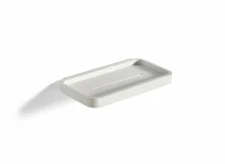 Zone Doucherek 22x11x2cm - aluminium - wit