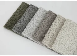 Draaifauteuil Alken 87x87x77cm - bouclé - beige