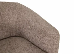 Draaifauteuil Alken 87x87x77cm - stof - roze