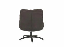 Draaifauteuil Copain 70x74x87cm - microvezel - bruin