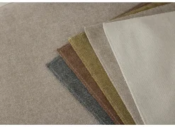 Draaifauteuil Gela 85x95x80cm - stof - lichtbruin