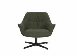 Draaifauteuil Grupetto 80,5x83x77cm - stof - groen
