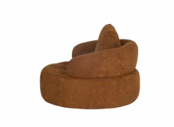 Draaifauteuil Lepanto stof - sunglow orange