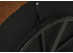 Draaifauteuil Lepanto stof - sunglow orange