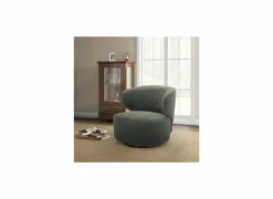 Draaifauteuil 80x81x70cm - katoen - chacha groen