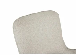 Draaistoel Augure stof wit