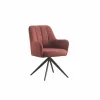 Draaistoel Bonzo 59x58x88cm - stof - rood