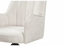 Draaistoel Bonzo 59x58x88cm - stof - wit