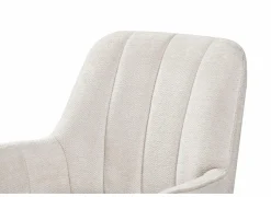 Draaistoel Bonzo 59x58x88cm - stof - wit