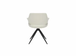 Draaistoel Commander 58x58x77,5cm - stof - cream