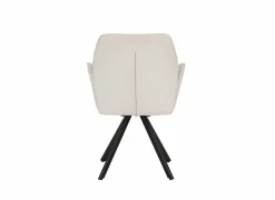 Draaistoel Hanna 68,5x62x90cm - stof - beige