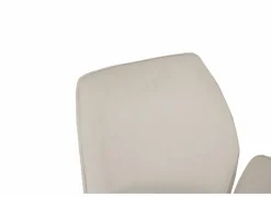 Draaistoel Hanna 68,5x62x90cm - stof - beige