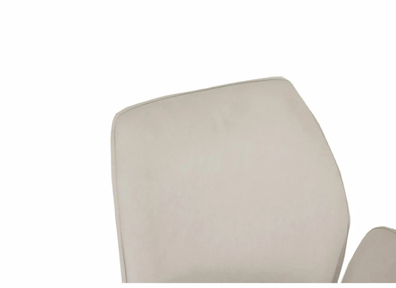 Draaistoel Hanna 68,5x62x90cm - stof - beige