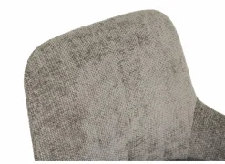 Draaistoel Jump 47x60x88cm - stof - grijs