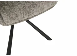 Draaistoel Jump 47x60x88cm - stof - grijs