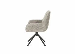 Draaistoel Jump 47x60x88cm - stof - lichtgrijs