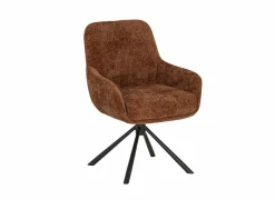 Draaistoel Jump 47x60x88cm - stof - oranje