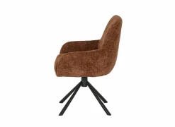 Draaistoel Jump 47x60x88cm - stof - oranje