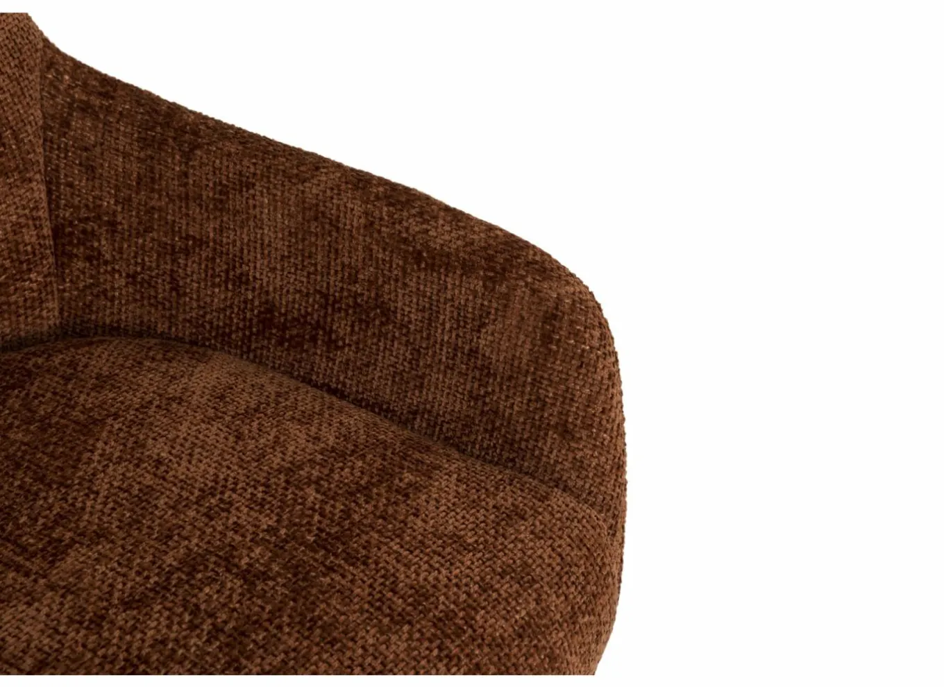 Draaistoel Jump 47x60x88cm - stof - oranje