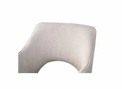 Draaistoel Mesa 55x48x84cm - stof - greige