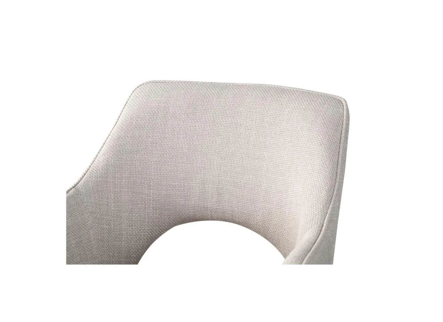 Draaistoel Mesa 55x48x84cm - stof - greige