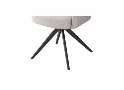 Draaistoel Mesa 55x48x84cm - stof - greige