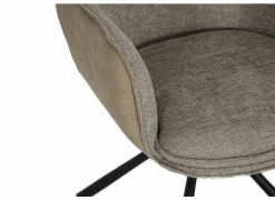 Draaistoel Orfeo 64x66,5x84,5cm - polyestervezel - beige