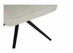 Draaistoel Pareto 48x63x83,5cm - stof - beige