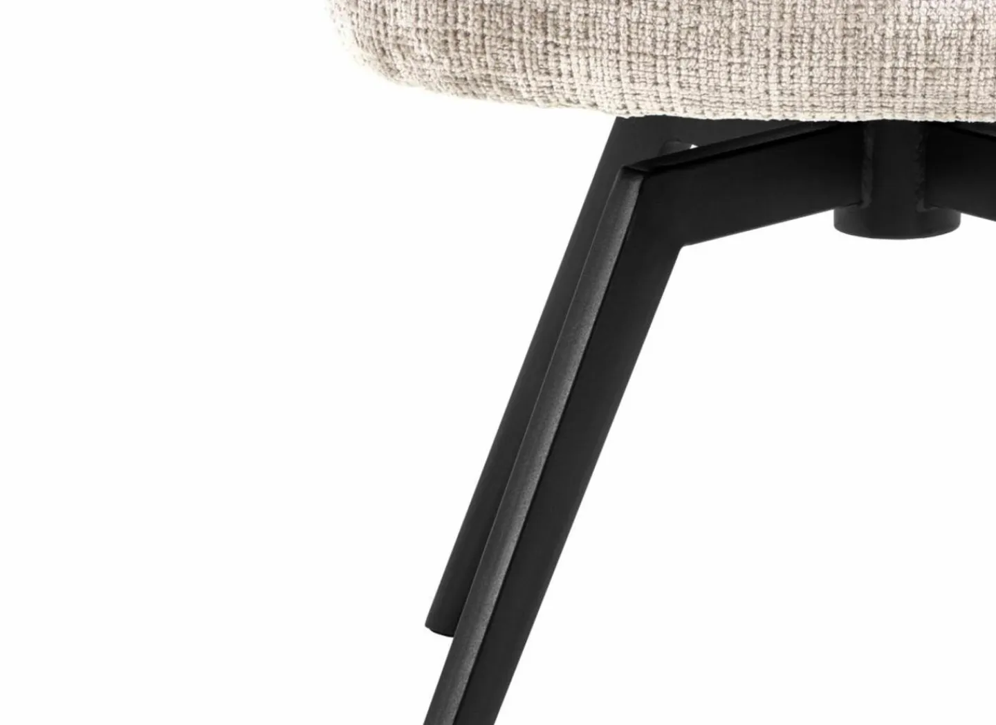 Draaistoel stof - beige