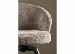 Draaistoel stof - bruin