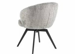 Draaistoel stof - grijs