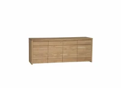 Dressoir Amarillo  225cm - eik massief & decor - naturel