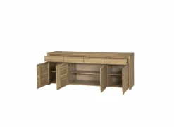 Dressoir Amarillo  225cm - eik massief & decor - naturel