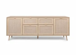 Dressoir Bali 180cm - melamine - sonoma eik