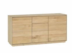 Dressoir Caviar 170cm - eik massief & decor - naturel
