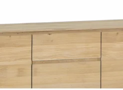 Dressoir Caviar 170cm - eik massief & decor - naturel