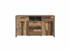 Dressoir Clif 156cm - decor - old wood & beton