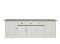 Dressoir 259cm - decor - lariks & bruine eik