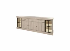 Dressoir 249cm - decor - natuurlijke olm