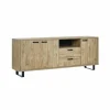 Dressoir Como 1 220cm - melamine - golden oak