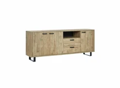 Dressoir Como 1 220cm - melamine - golden oak