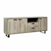 Dressoir Como 2 220cm - melamine - humus eik