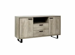 Dressoir Como 2 170cm - melamine - humus eik