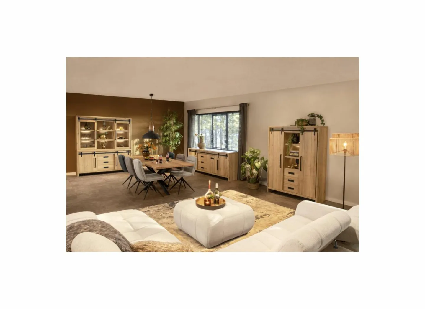 Dressoir Cottage 225cm - lamulux - naturel