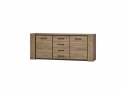 Dressoir Elio 220cm - melamine - French oak