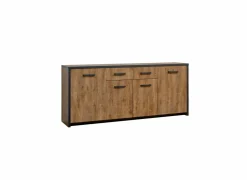 Dressoir Esther 210cm - decor - industriële eik