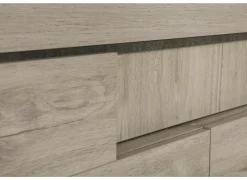 Dressoir Etna 223cm - decor - millenium eik & lichtgrijs