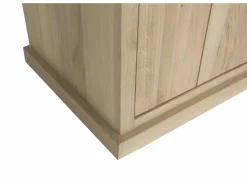 Dressoir Grimaldi 240cm - eik massief & decor - naturel