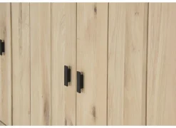 Dressoir Grimaldi 180cm - eik massief & decor - naturel