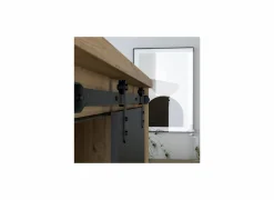 Dressoir Kaszimiro 213cm - decor - waterford eik & zwart